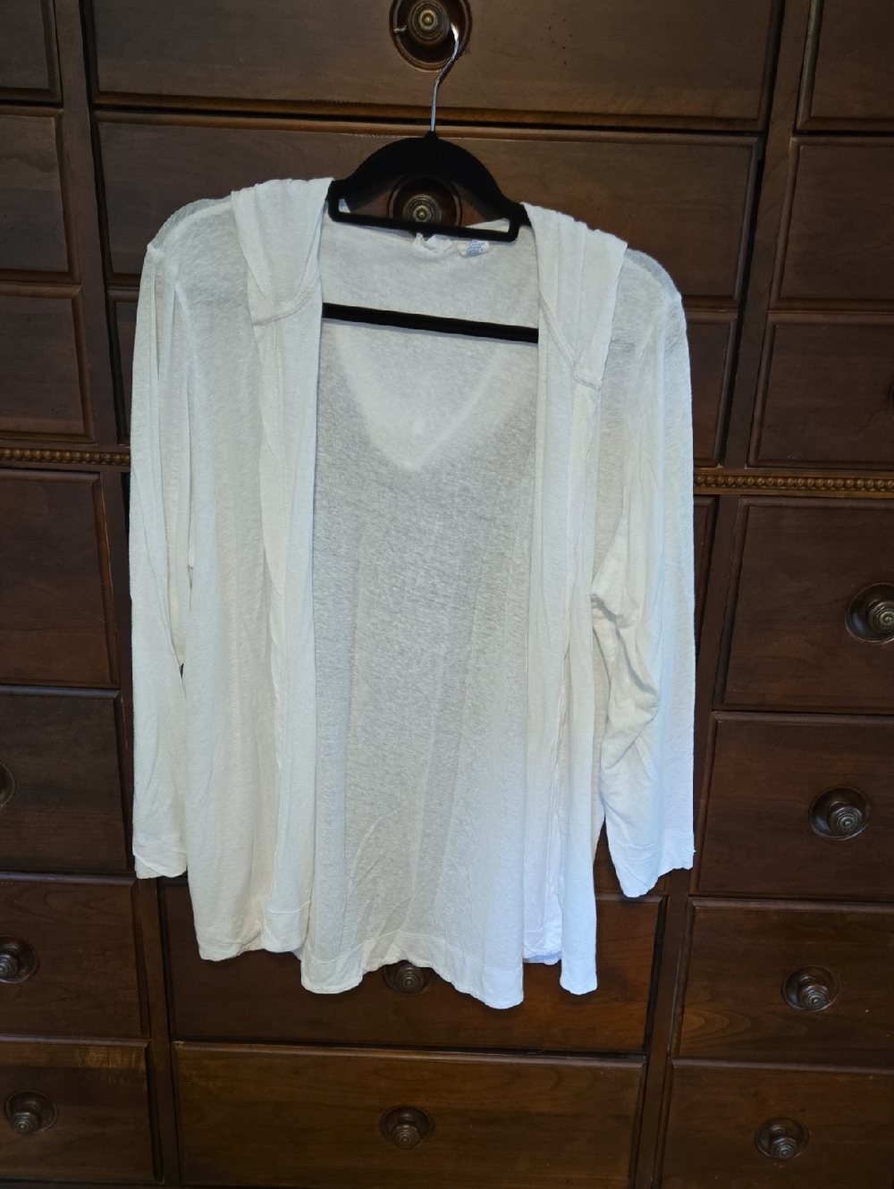 Sigrid Olsen Lightweight Cardigan White Size 1X. Like new! - Picture 2 of 9
